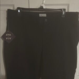 Ava & Viv Black Chino Pants